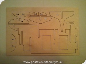 Postav si Titanic od Hachette 10.diel