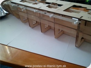 Postav si Titanic od Hachette 17.diel